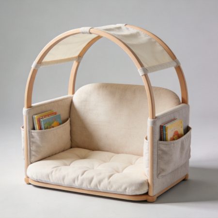 Cozy Kids Reading Nook Chair
